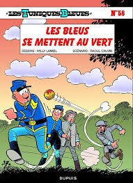 Le bleus se mettent au vert - Click to enlarge picture.
