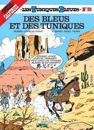 Des Bleus et des tuniques - Click to enlarge picture.