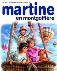 Martine en montgolfière - Click to enlarge picture.
