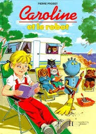 Caroline et le robot - Click to enlarge picture.