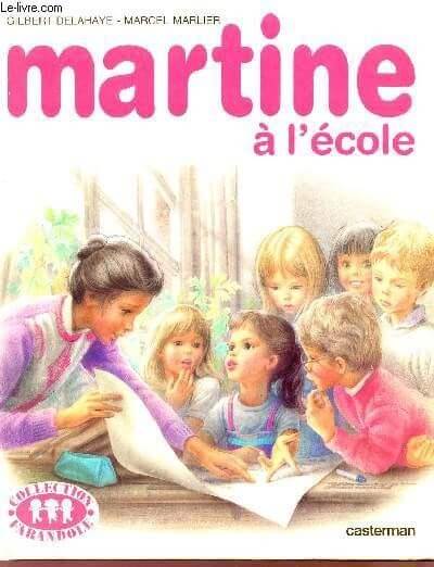 Martine à l'école - Click to enlarge picture.