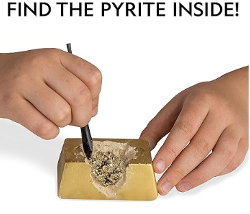 Gold Bar Dig Bricks with pyrite inside