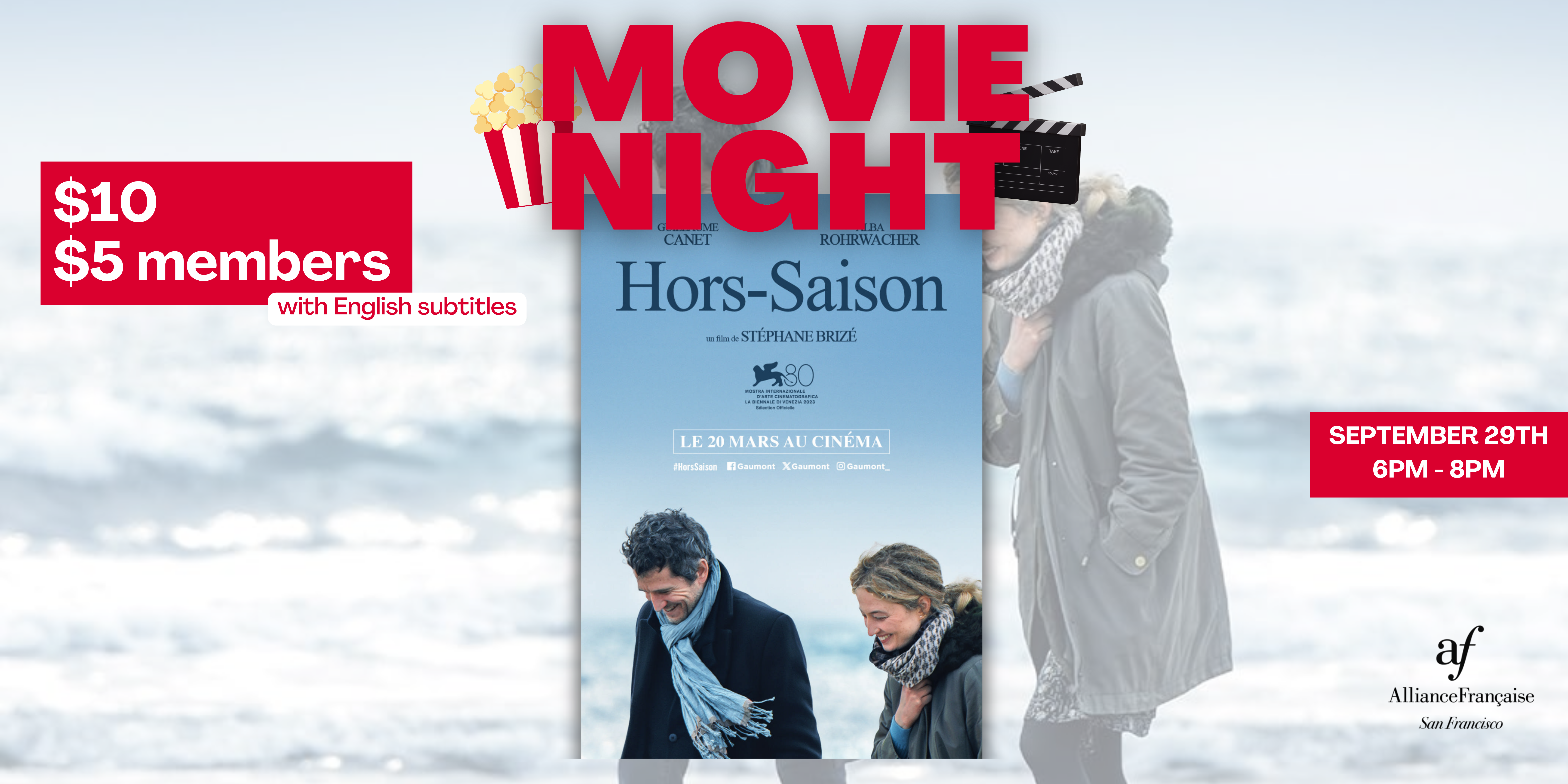 Movie Night : Hors-saison - September 29th 2026