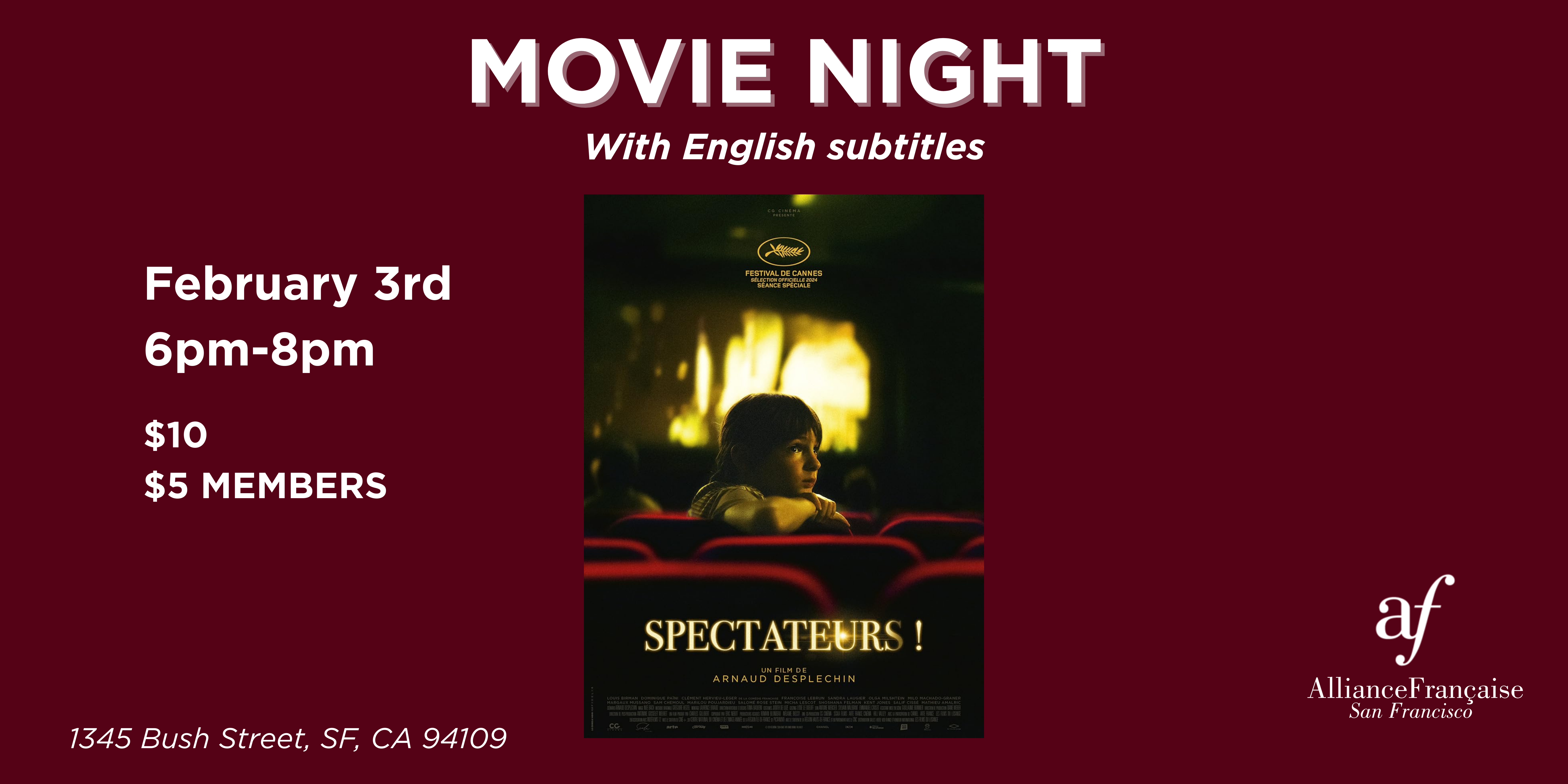 Movie Night :  February 3rd 2026