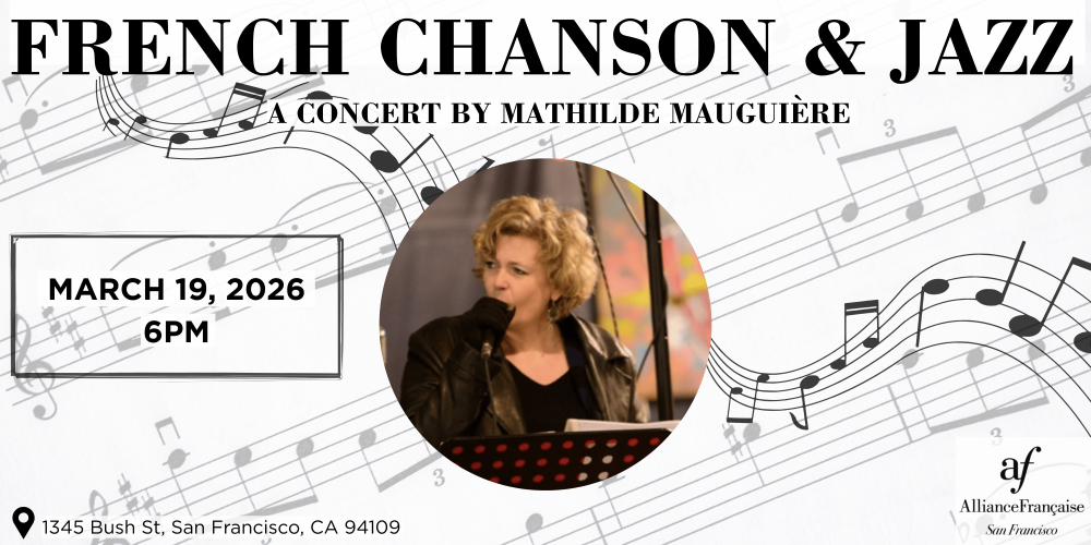 French chanson & jazz: a concert by Mathilde Mauguière on March 19