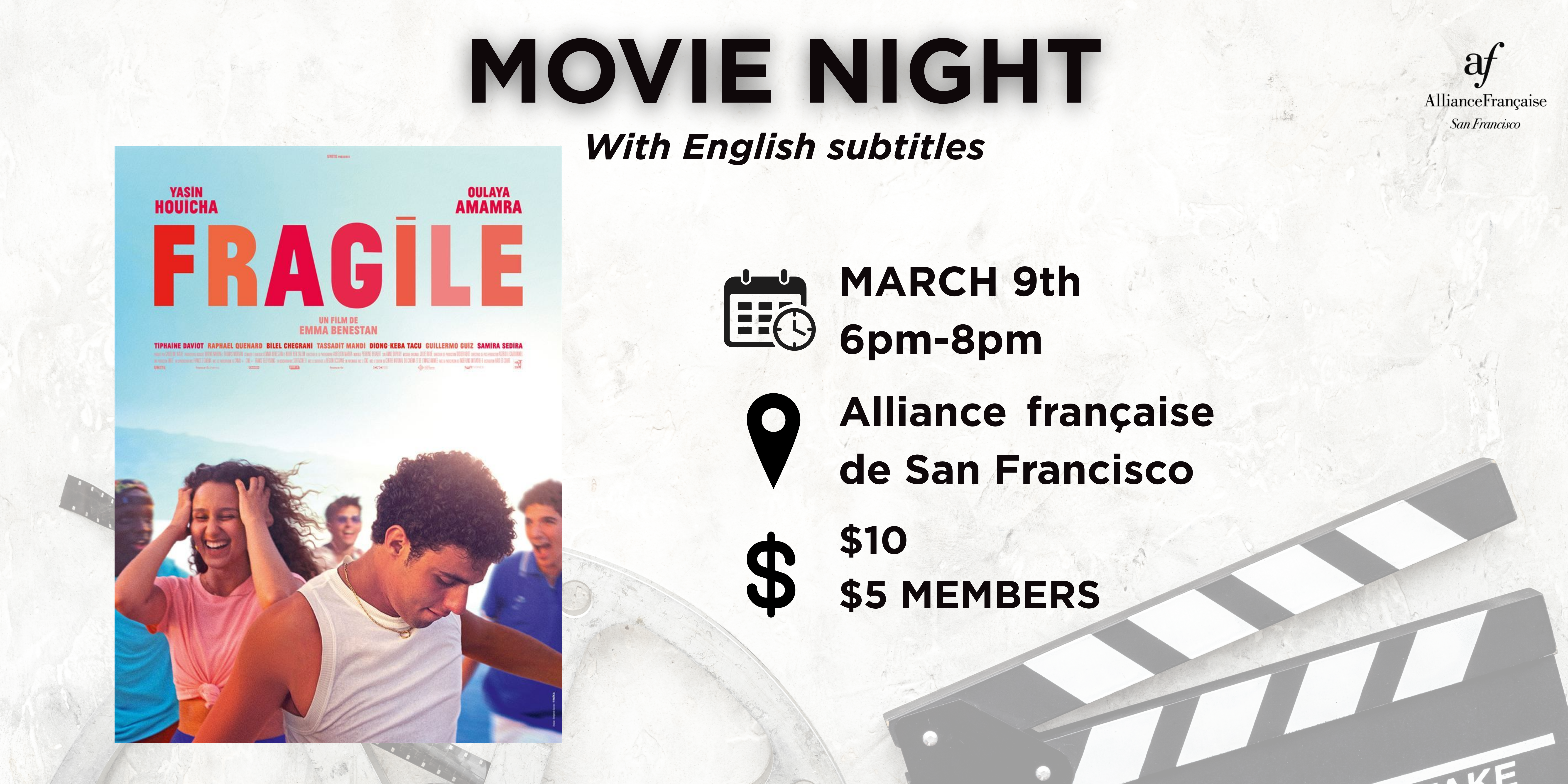 Movie Night - Fragile, March 9 2027