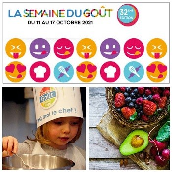 La Semaine du Goût  2021: Tasting and Eating Well