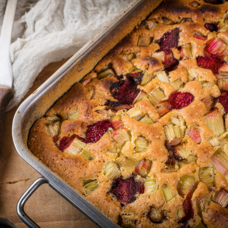 Recipe: rhubarb clafoutis