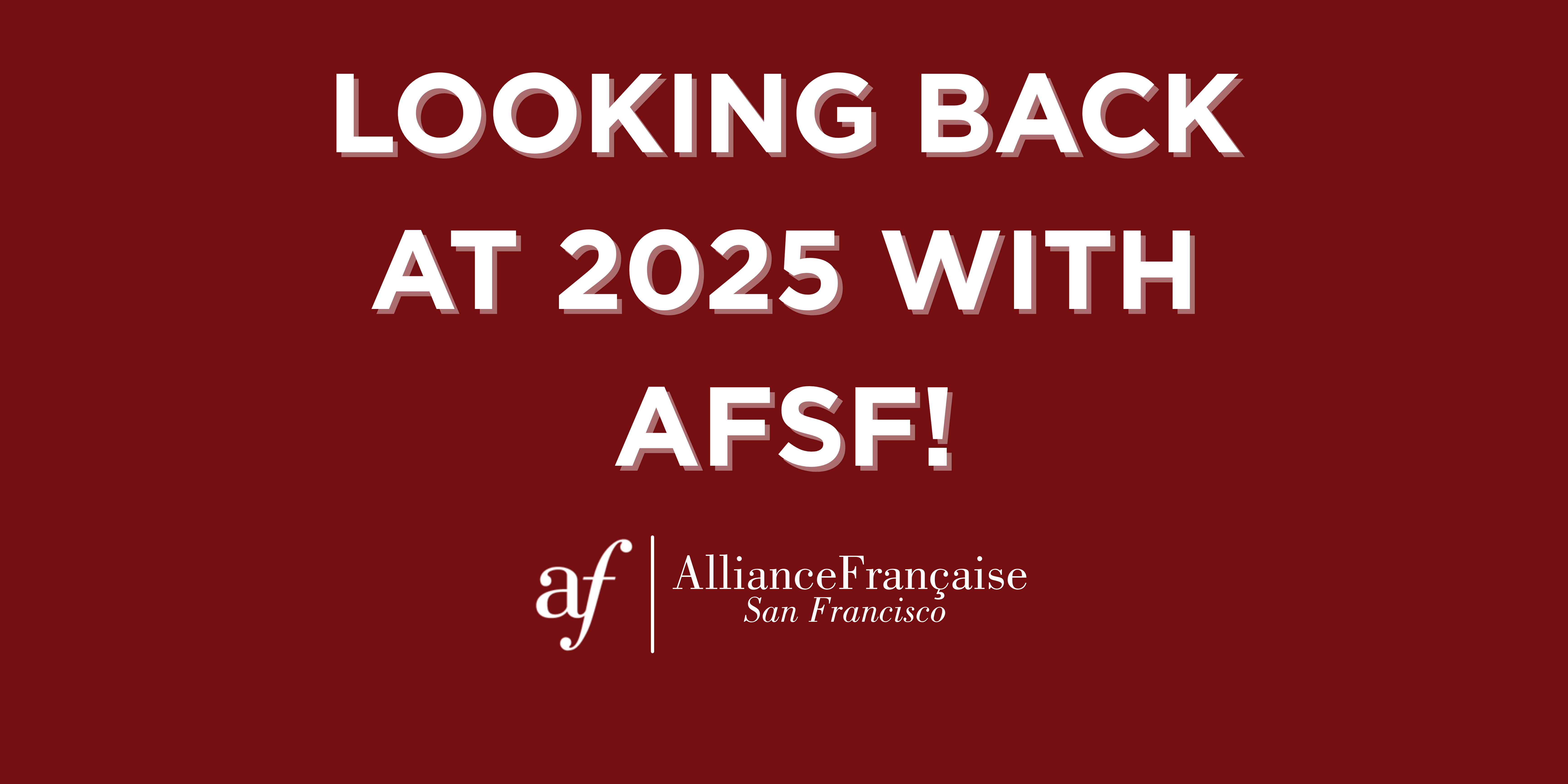 Looking Back at 2025 With AFSF