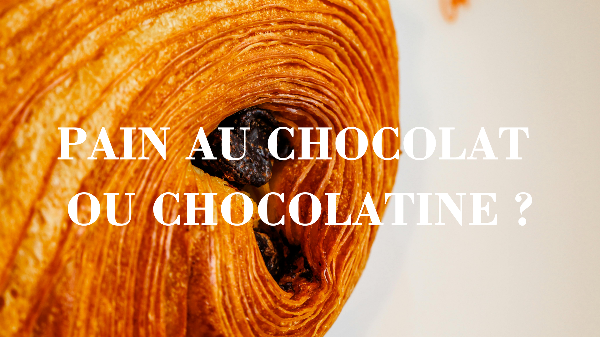 Pain au chocolat ou chocolatine ?