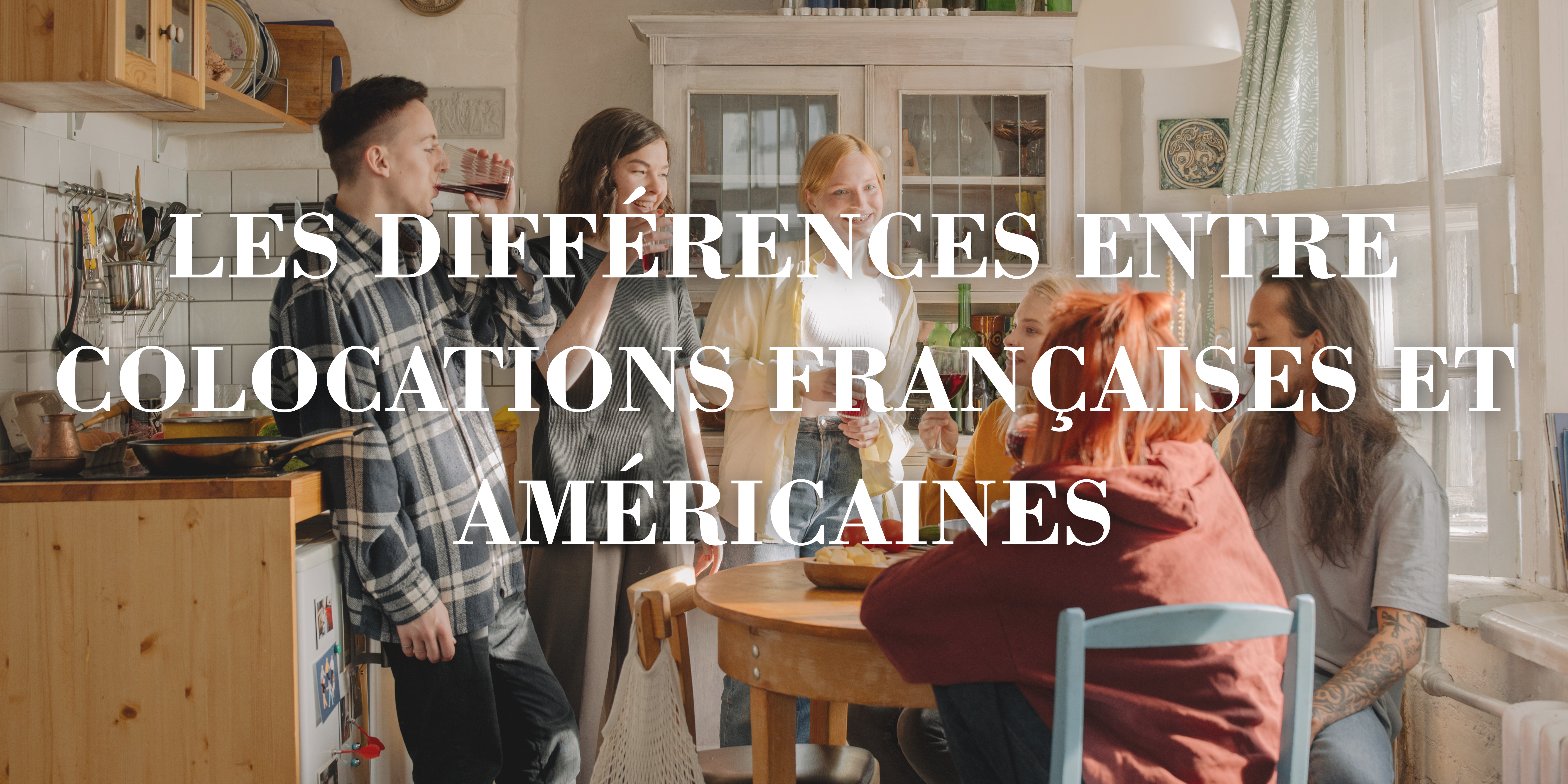 Les différences entre colocations françaises et américaines
