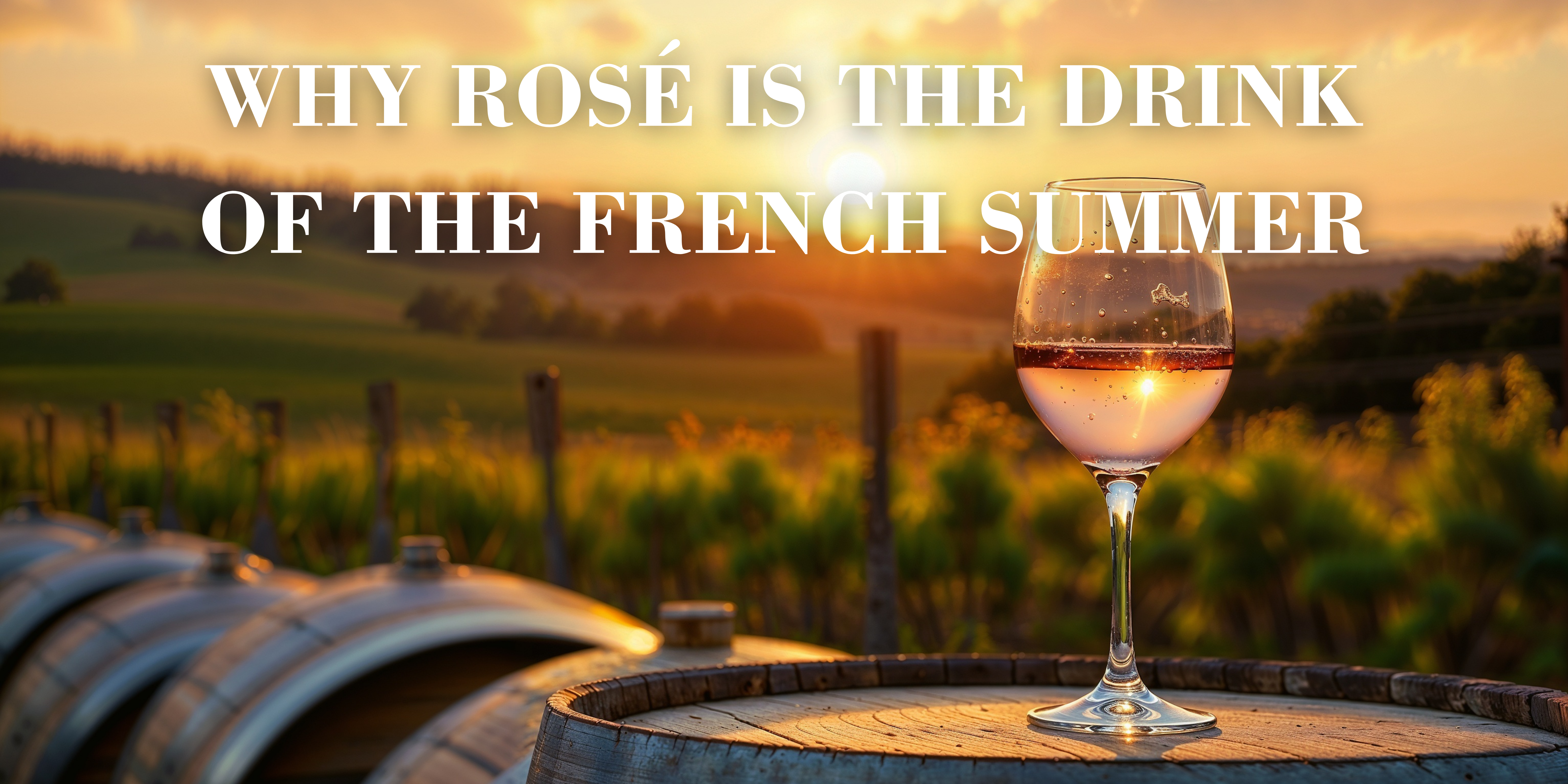 Why Rosé Is the Drink of the French Summer